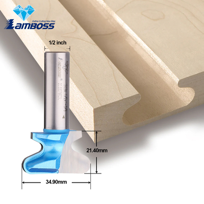 खरीदें लकड़ी के लिए Lamboss अंत मिल रूटर बिट Dovetail रूटर बिट एक डबल फिंगर बिट online manufacture