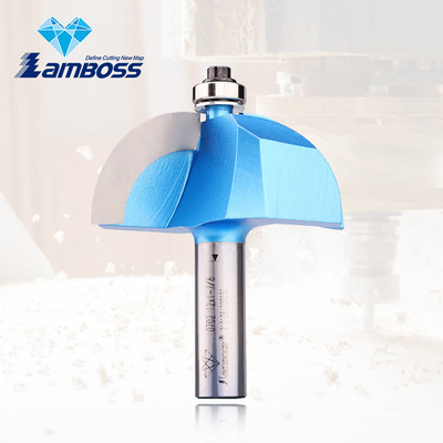 लकड़ी के लिए असर के साथ Lamboss कोव बॉक्स बिट कोव रूटर बिट 1/2 * 2 उत्कीर्णन रूटर बिट्स