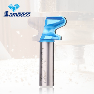 Lamboss डबल फिंगर बिट घनत्व बोर्ड सीएनसी मिलिंग कटर नक्काशी उत्कीर्णन मोल्डिंग