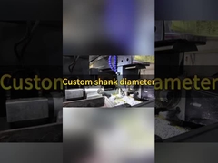 अपनी लकड़ी के काम की शिल्प कौशल से मेल खाने के लिए शैंक व्यास को अनुकूलित करना।